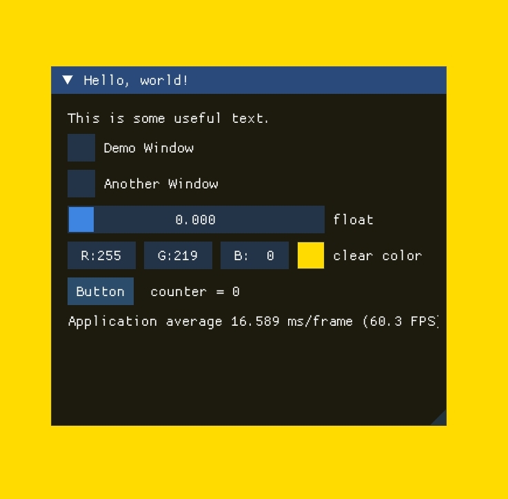 c4droid下使用imgui教程1